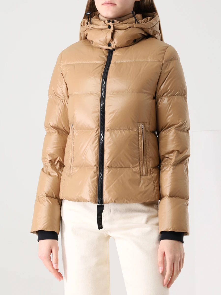 

Пуховик стеганый, Бежевый, 50457505/235