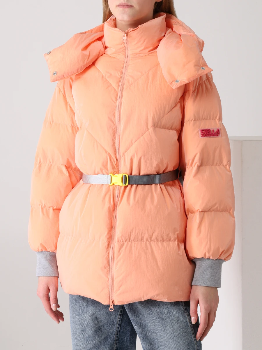 Куртка стеганая STELLA MCCARTNEY 603219SSA14/7514 Бежевый  Фото 4