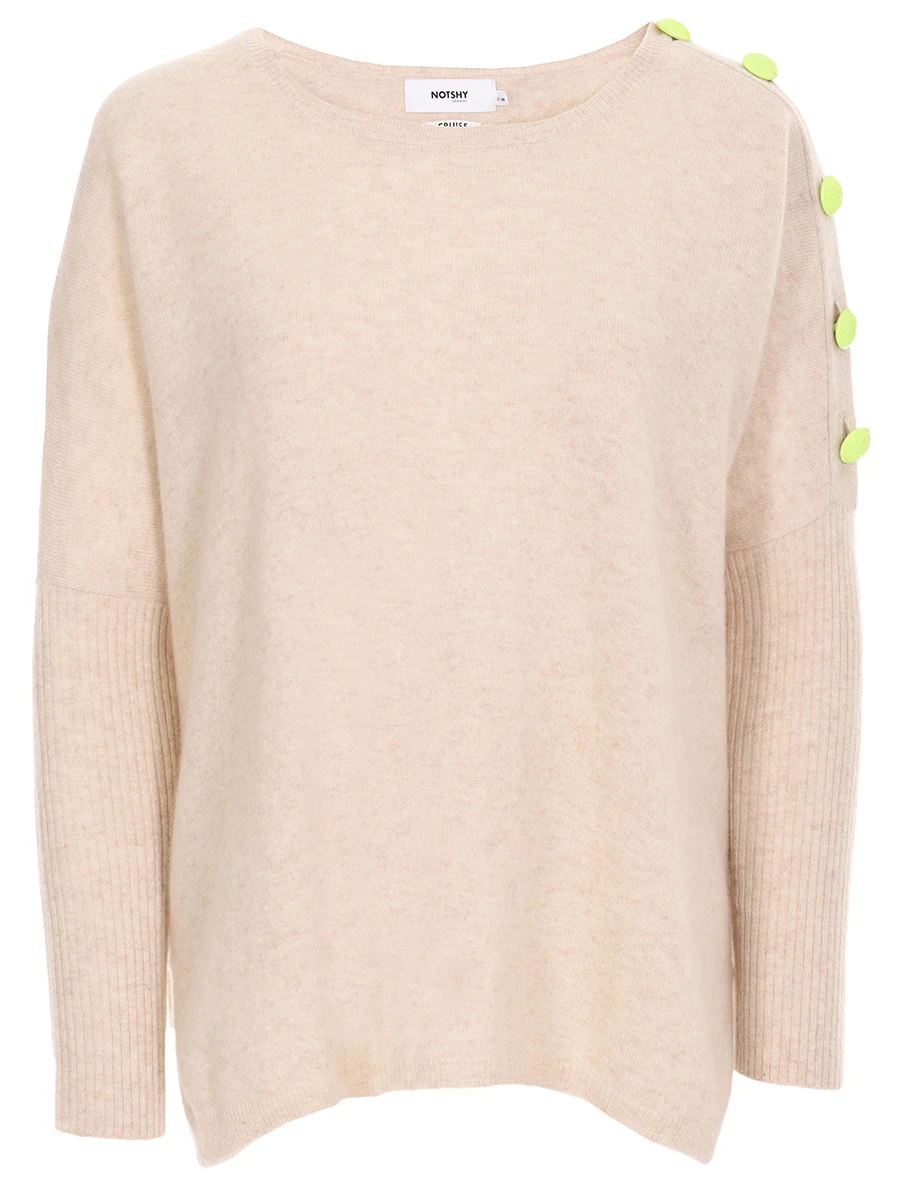 

Джемпер кашемировый, Бежевый, P3804040C/BEIGE CHINE