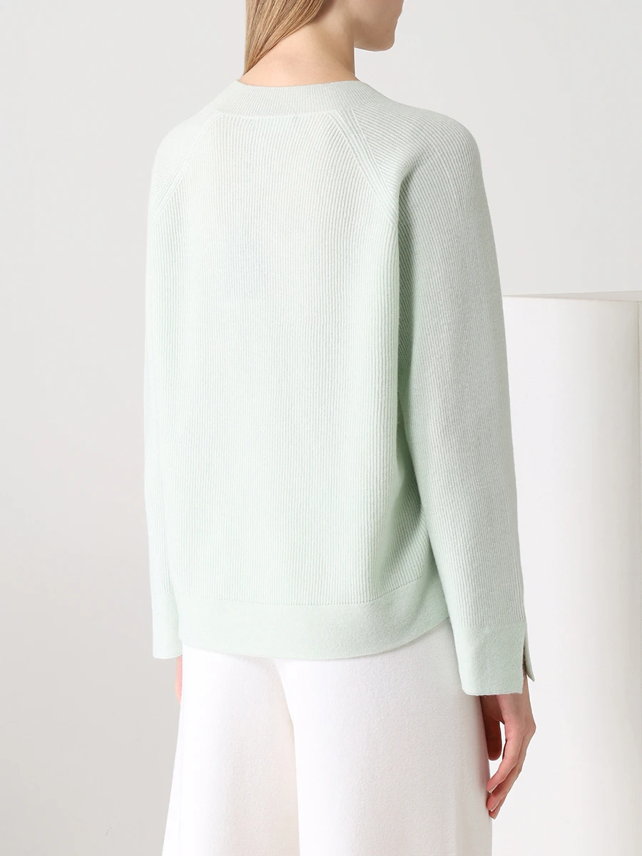 

Пуловер кашемировый, Мятный, 57277/12577/403