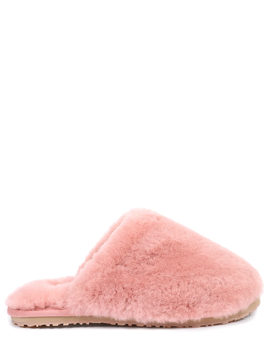 Тапочки меховые MOU 161000, размер 36, цвет розовый - фото 1