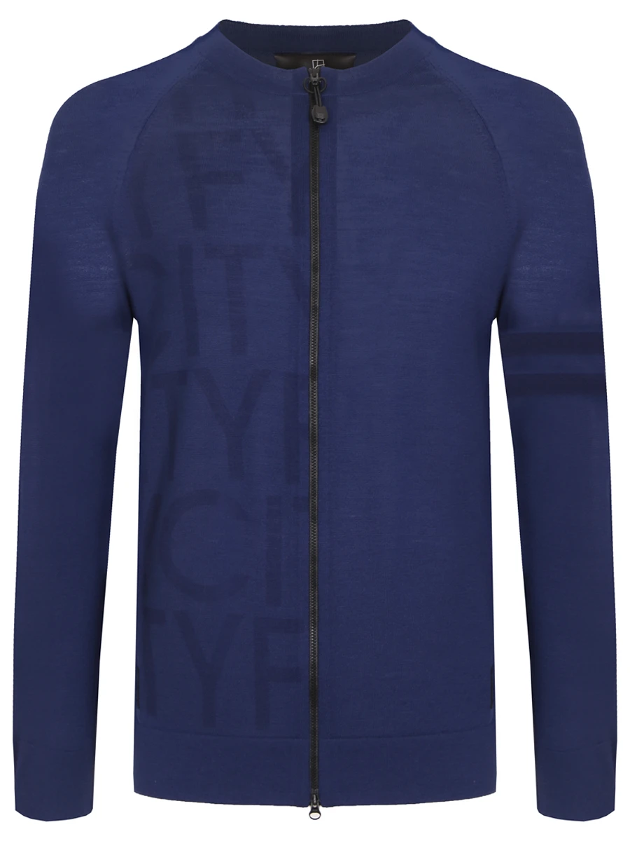 

Кардиган шерстяной, Синий, 57140/17122