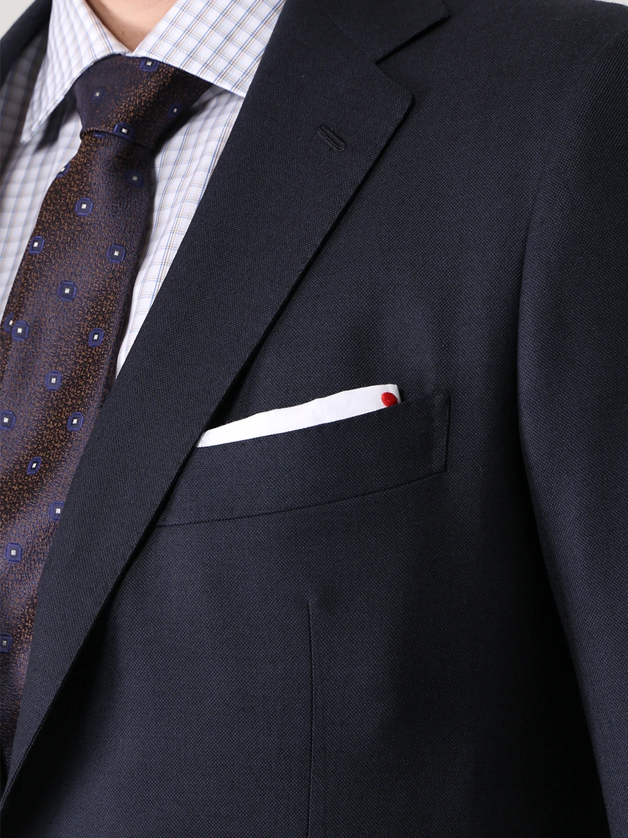 Костюм классический шерстяной KITON UA81K0127611007 Синий  Фото 5