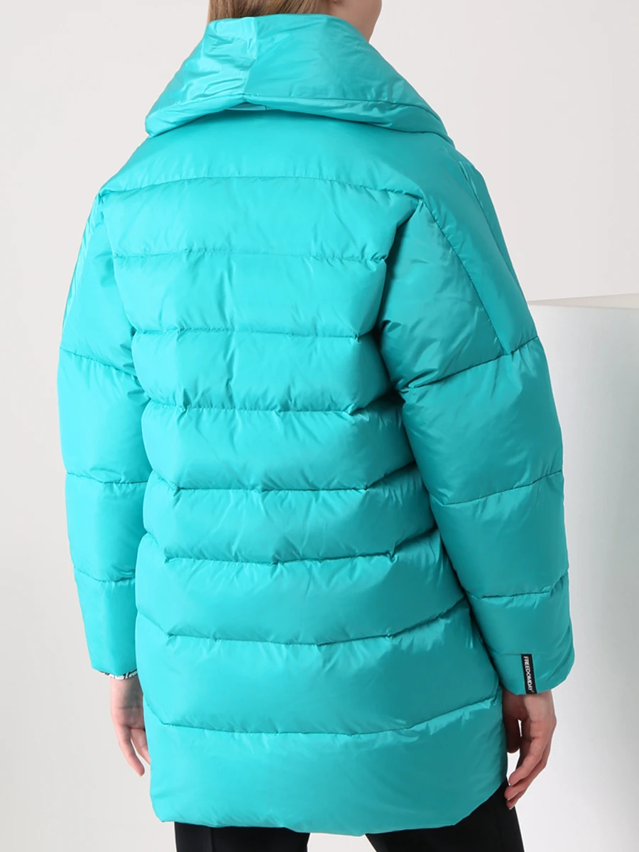 

Пуховик стеганый, Бирюзовый, IFRW633AB121-RD