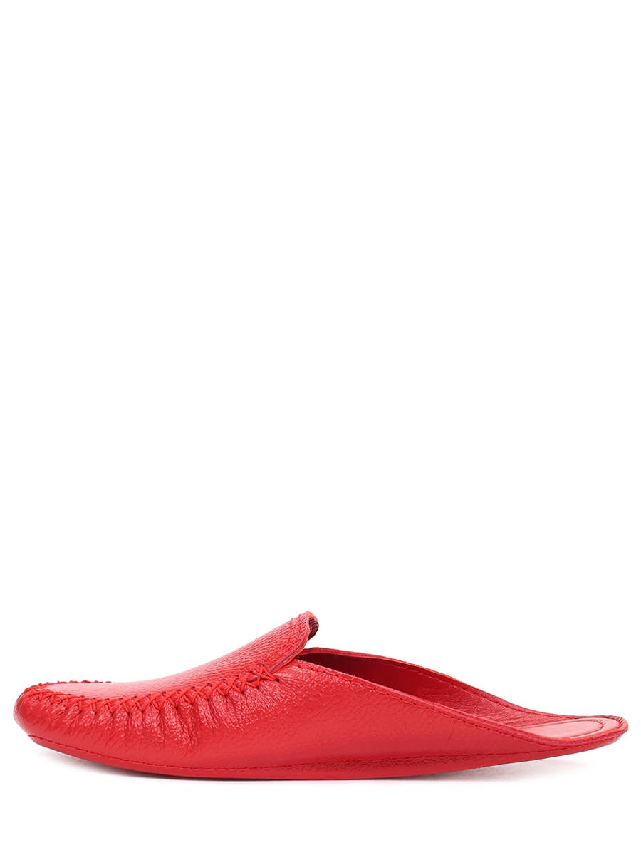 Тапочки кожаные CUDGI A570C17, размер 36, цвет красный - фото 3