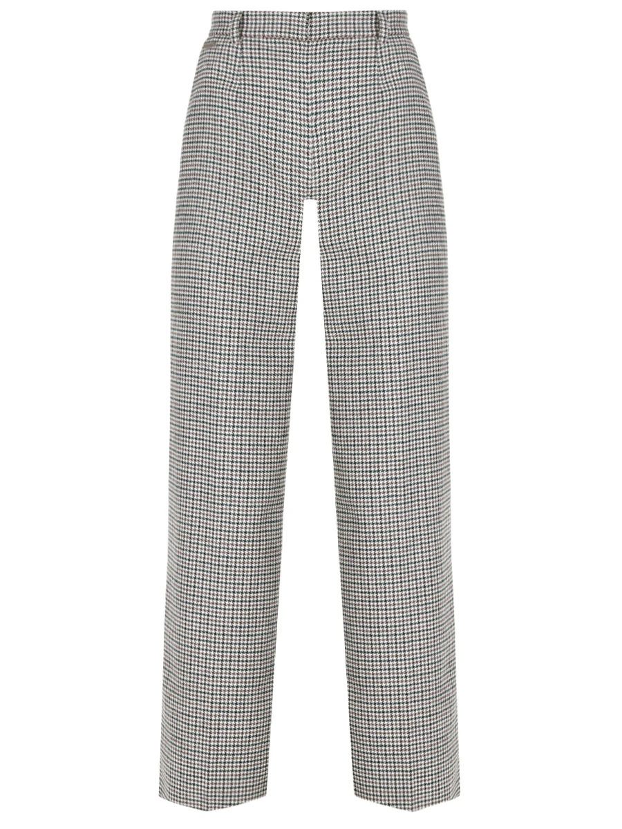 

Брюки шерстяные, Принт, FW22-1847