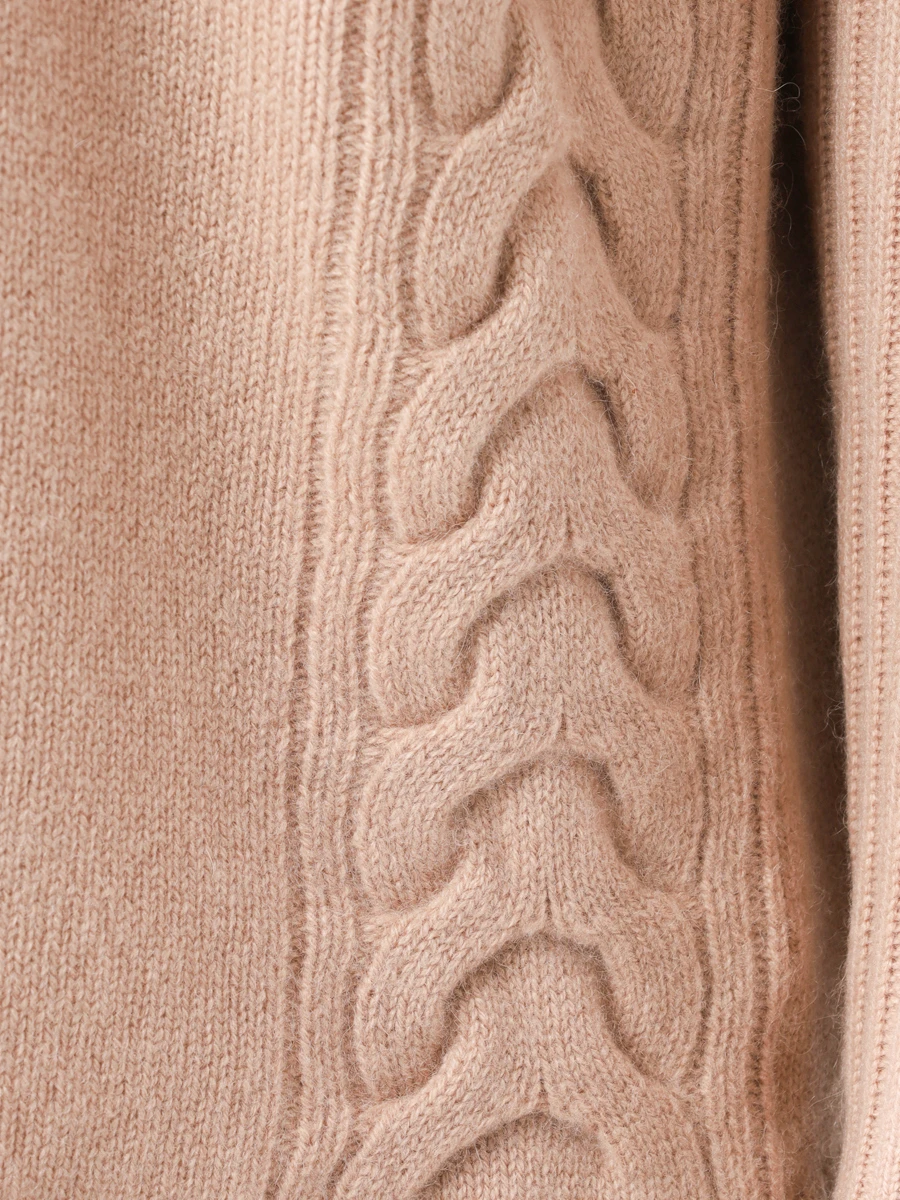 Свитер кашемировый MIR CASHMERE cwn21-006 Бежево-персиковый Розовый  Фото 5