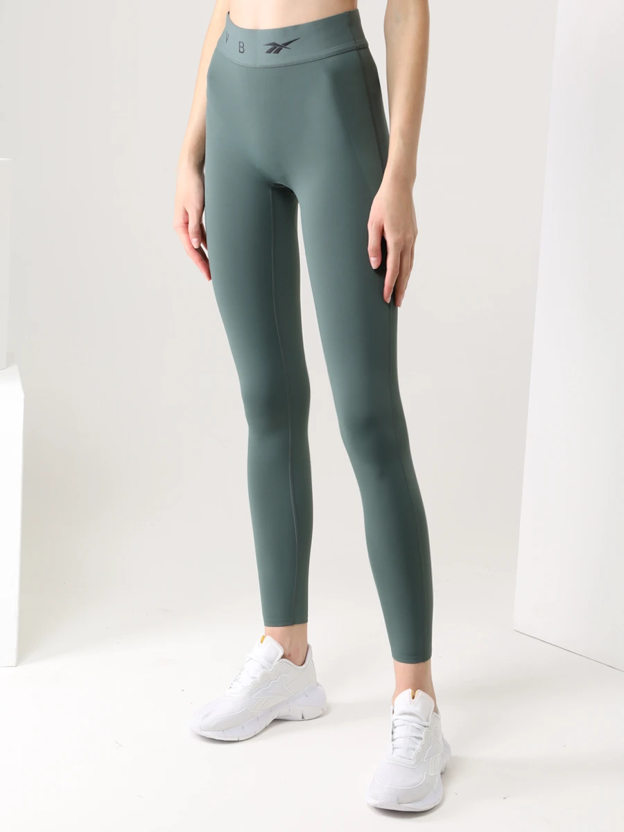 Леггинсы спортивные REEBOK VB H30218 Зеленый  Фото 5