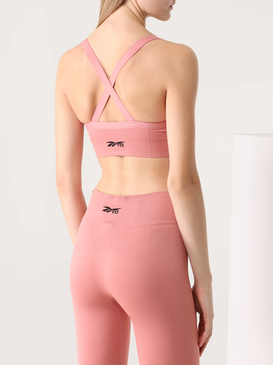 Топ спортивный REEBOK VB HA5716 Розовый  Фото 3