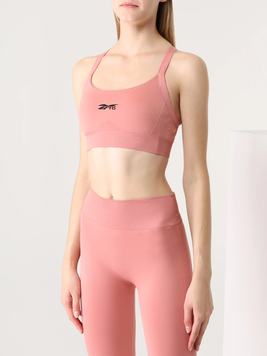 Топ спортивный REEBOK VB HA5716 Розовый  Фото 4