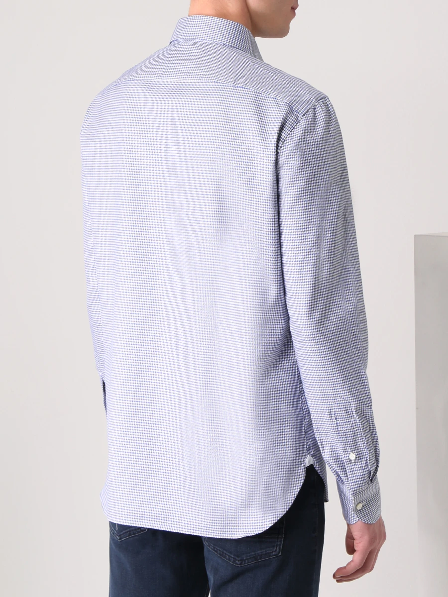 Рубашка Regular Fit хлопковая LUIGI BORRELLI SR4122/3, размер 56, цвет принт SR4122/3 - фото 3