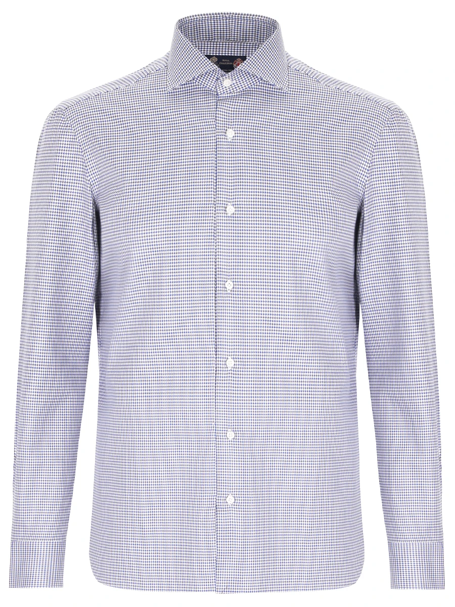 Рубашка Regular Fit хлопковая LUIGI BORRELLI SR4122/3, размер 56, цвет принт SR4122/3 - фото 1