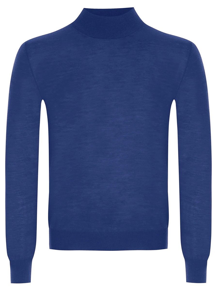 

Джемпер из шерсти и шелка, Синий, 18KN106