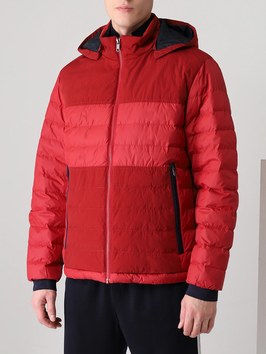 Куртка стеганая ZEGNA VY028-ZZ081 Красный  Фото 4