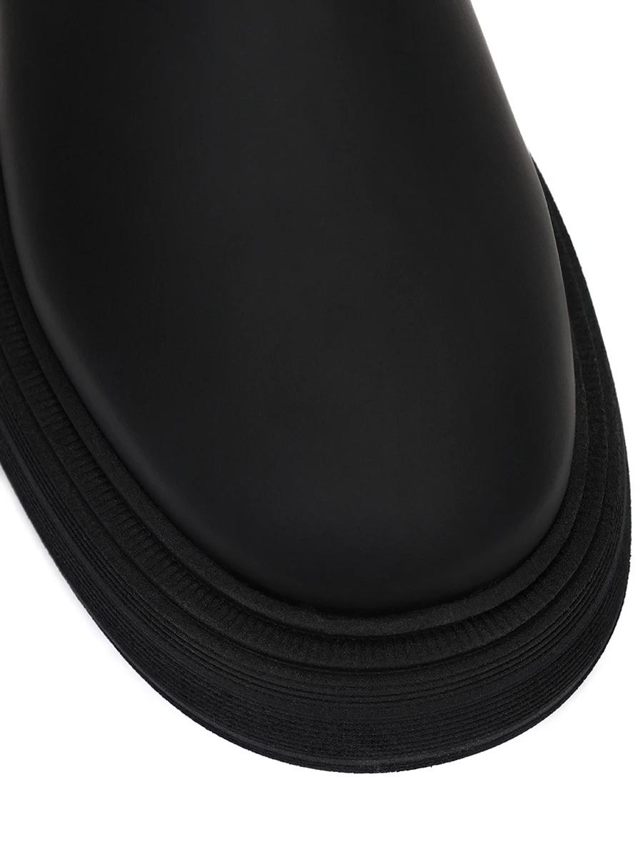 Сапоги кожаные GIABORGHINI MARTEBISE101/BLACK Черный  Фото 5