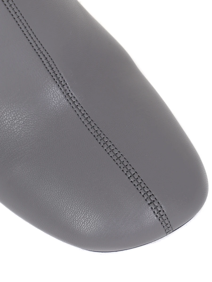 Ботфорты из экокожи STELLA MCCARTNEY 800382W1CV0/1740 Серый  Фото 5