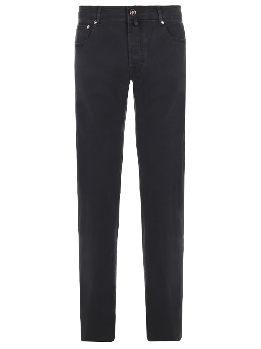 Джинсы Slim Fit хлопковые MOORER