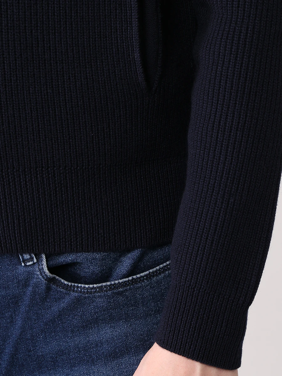 Кардиган шерстяной MOORER MOUMA100056-TEPA229 Синий  Фото 5