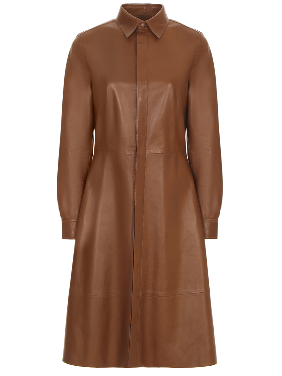 Платье кожаное RALPH LAUREN