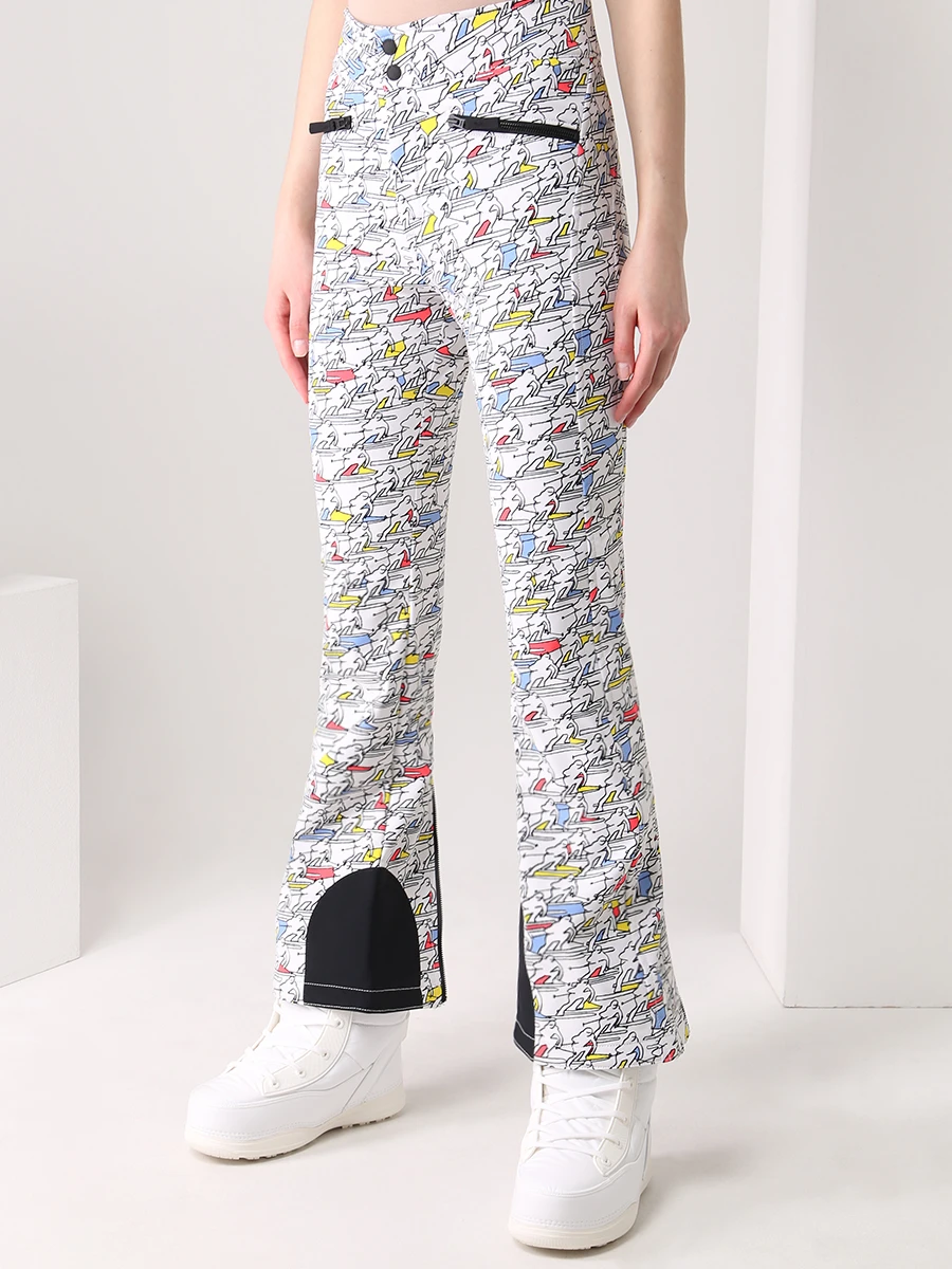 Брюки горнолыжные с принтом BOGNER FIRE + ICE 14687020/732 IREEN Мультиколор  Фото 4