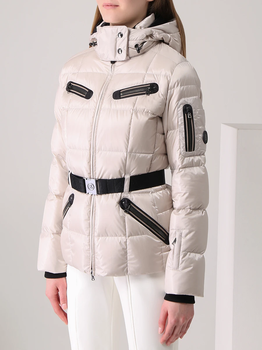 Пуховик стеганый BOGNER 31526881/744 AILA-D Бежевый  Фото 4