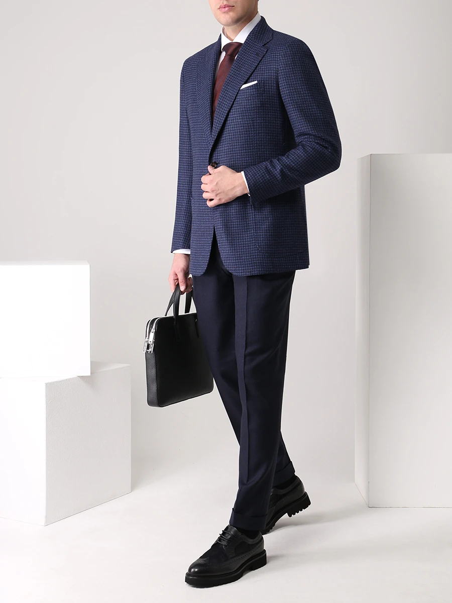 Пиджак шерстяной STILE LATINO GUFAUSTO25 GM22113 B28 Клетка  Фото 2