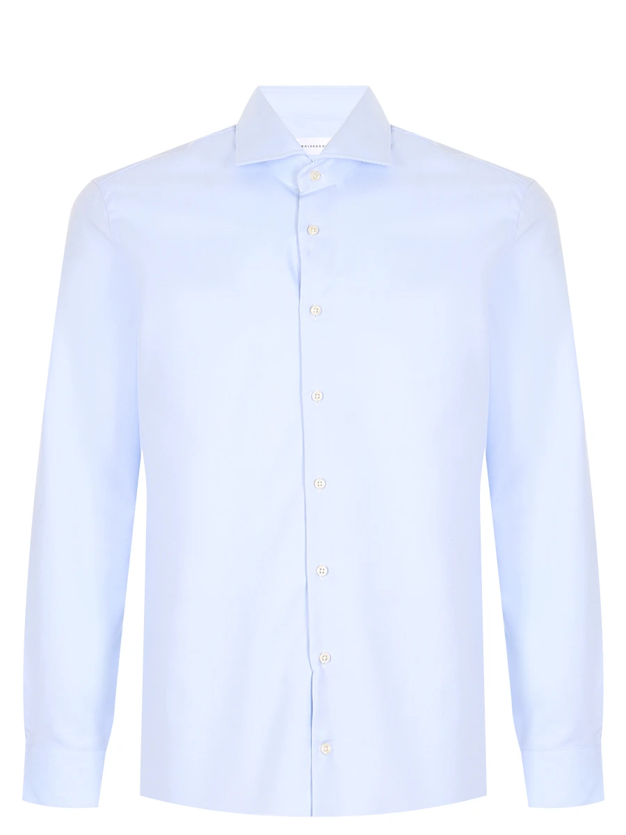 

Рубашка Slim Fit хлопковая, Голубой, B3 10005.4975