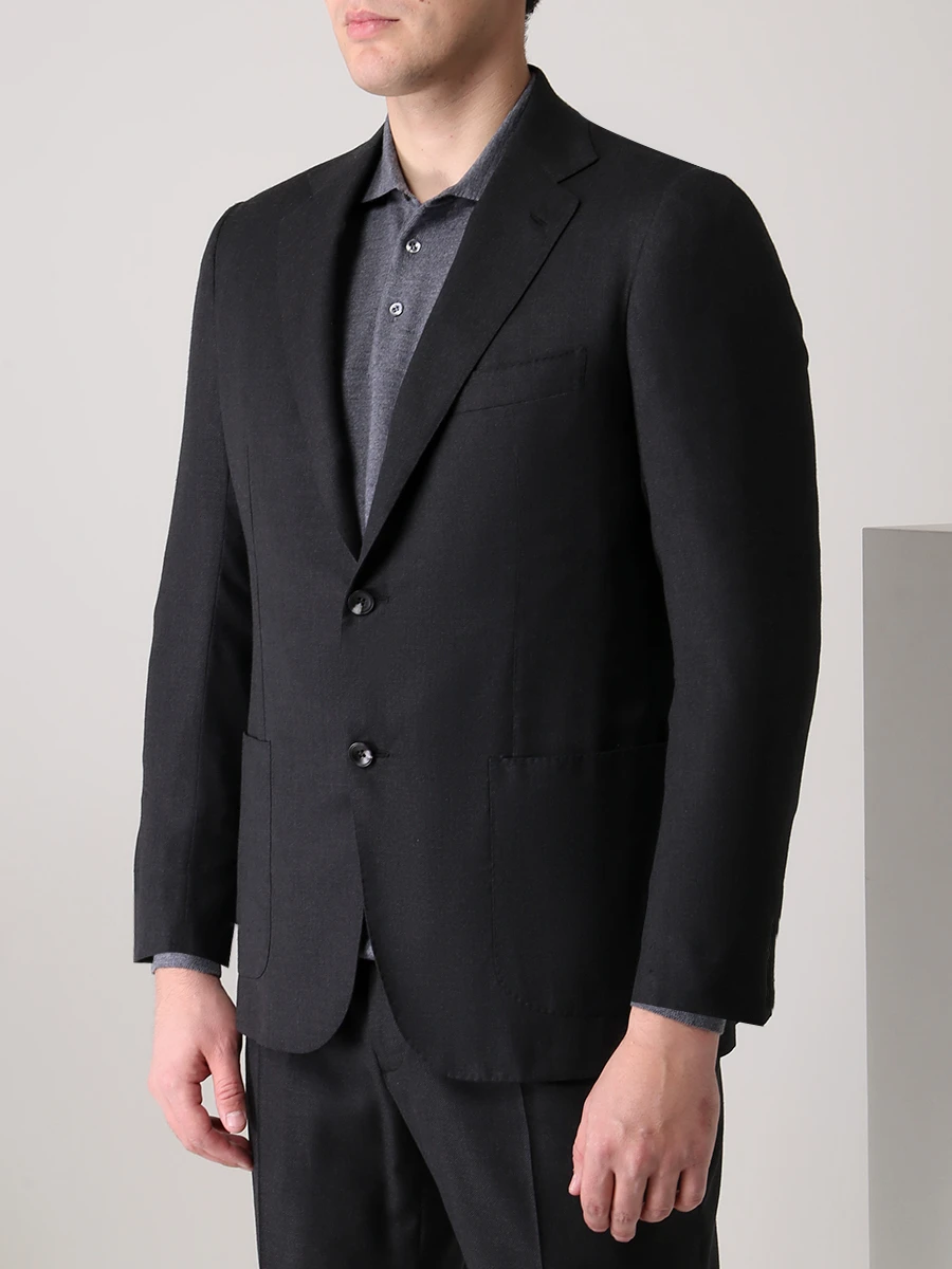 Костюм шерстяной KITON UA81K0189A02003 Серый  Фото 4