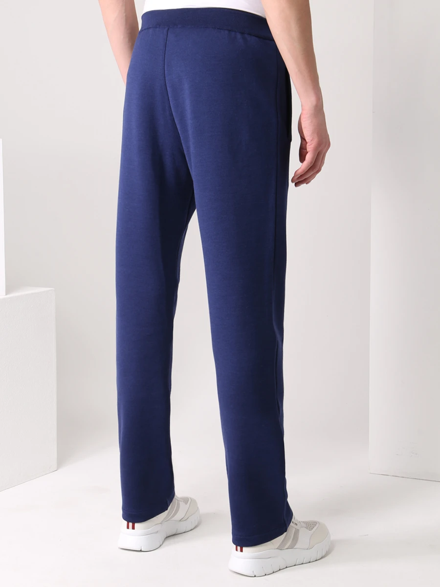 Костюм из шерсти и хлопка BERTOLO LUXURY MENSWEAR 902085/001964 5210 б/902086/001964 5210 б Синий  Фото 6