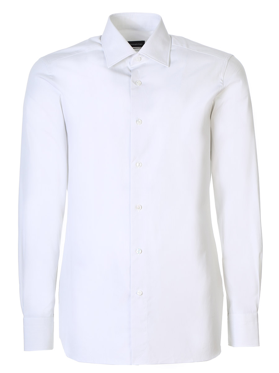 Хлопковая рубашка ZEGNA