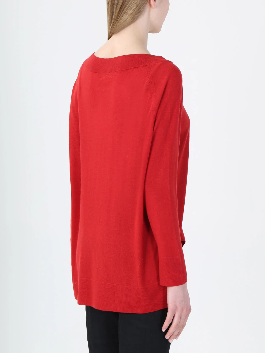 Пуловер из кашемира COLOMBO MA0376/-/2-56JA 30356 Красный  Фото 3