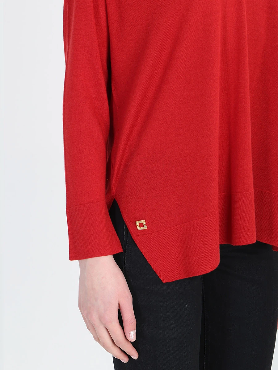 Пуловер из кашемира COLOMBO MA0376/-/2-56JA 30356 Красный  Фото 5