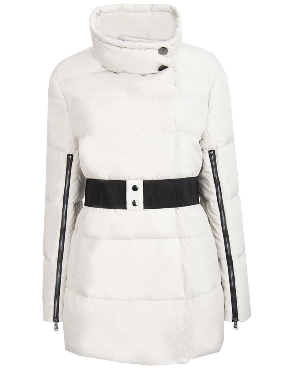 

Стеганый пуховик, Серый, 148301