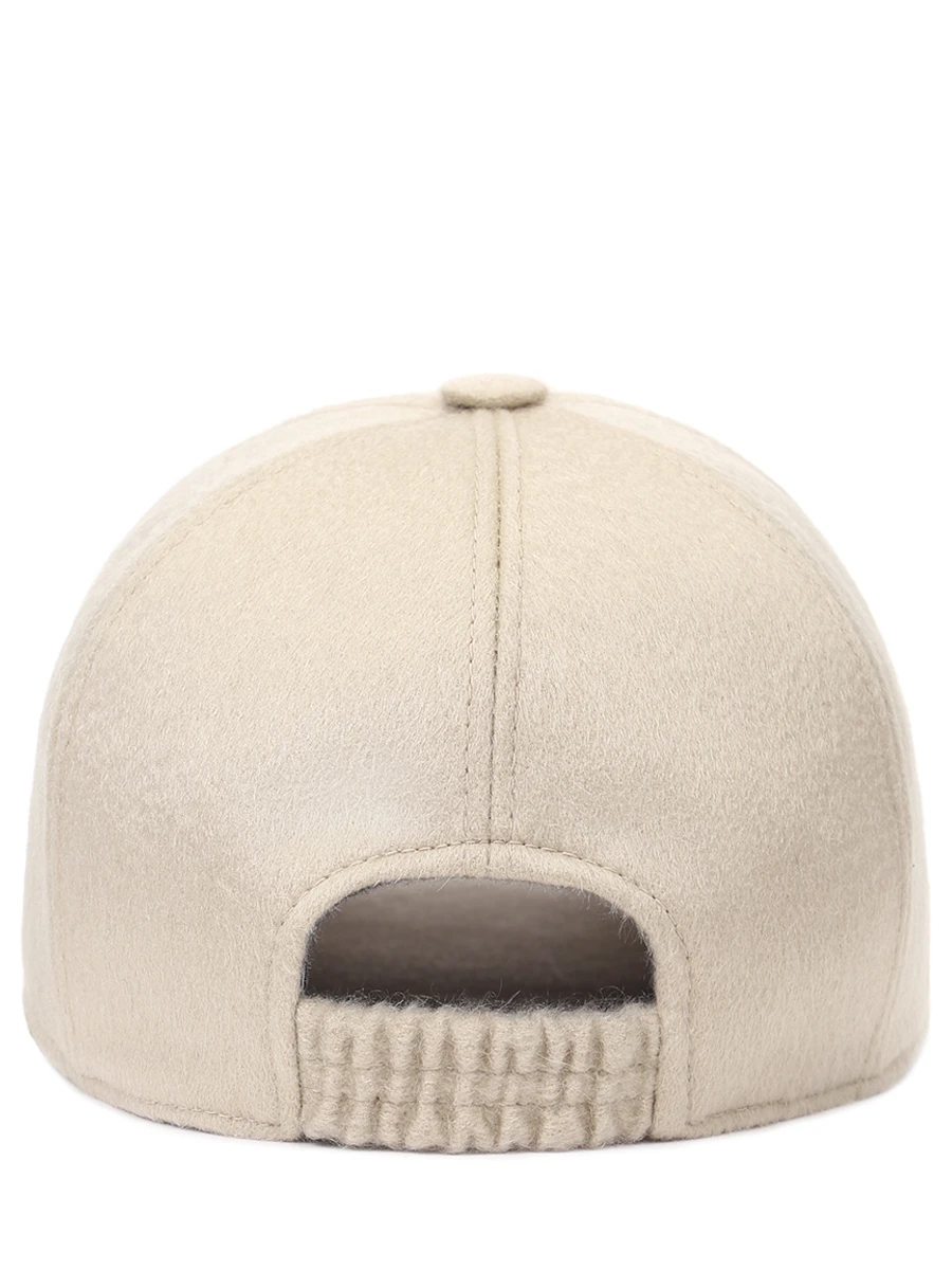 Бейсболка кашемировая KITON UCAPP06X0281A12001 Бежевый  Фото 2