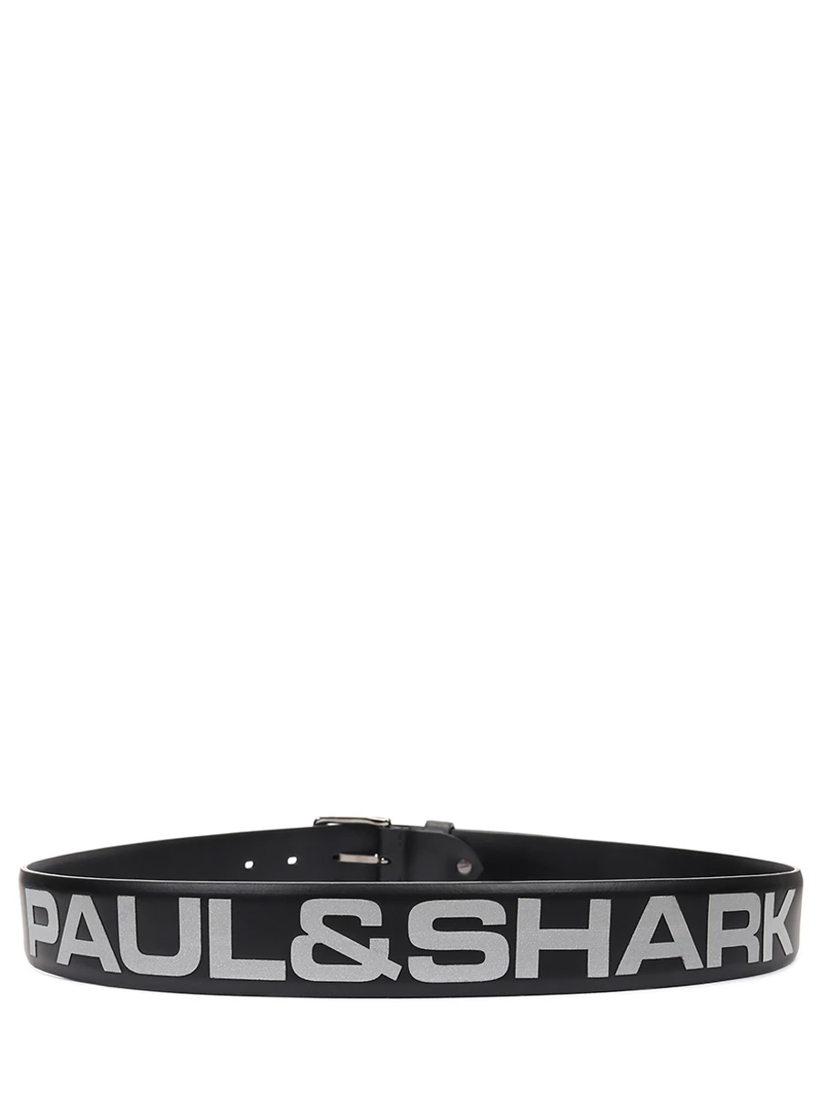 Ремень кожаный PAUL & SHARK 11316023/011 Черный  Фото 3