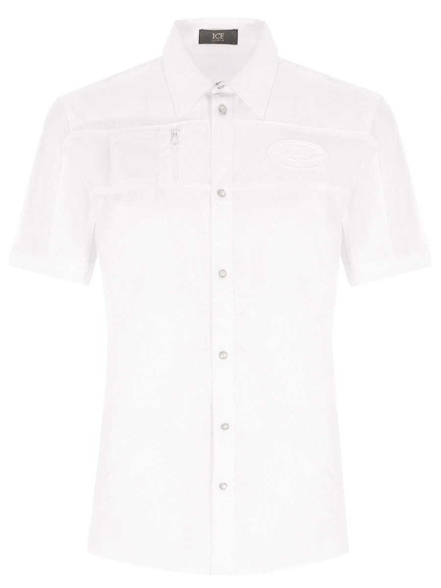 Рубашка Slim Fit хлопковая ICEBERG