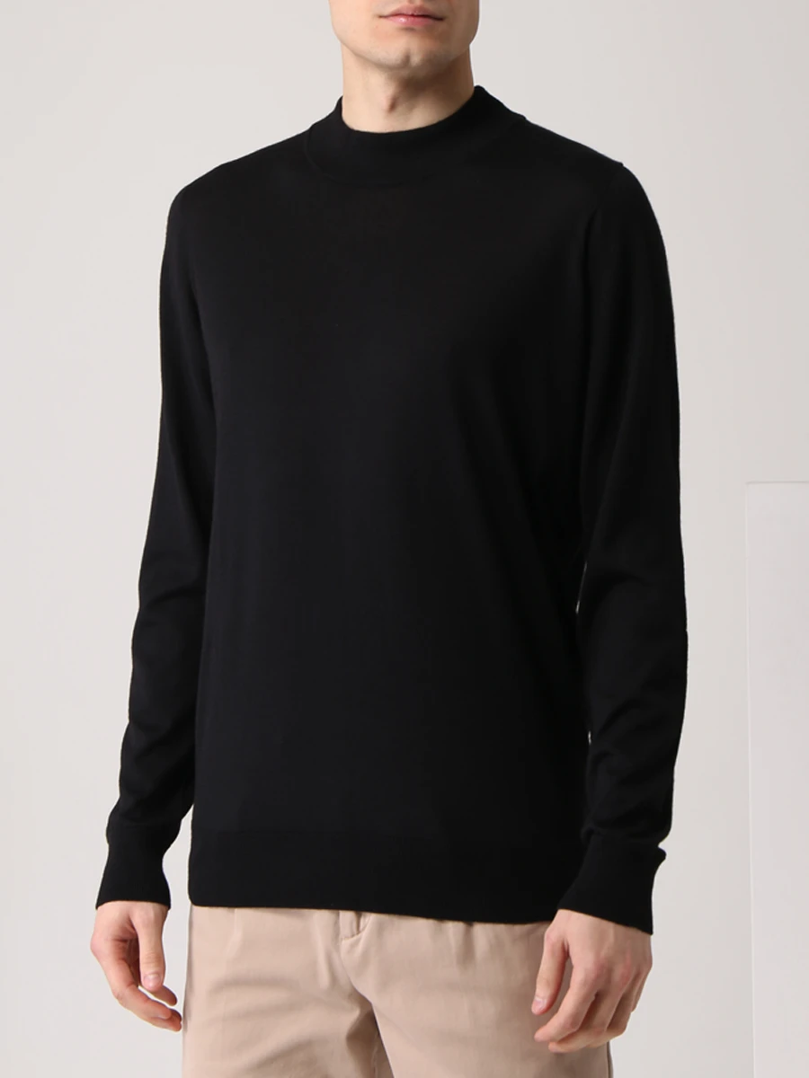 Джемпер из кашемира и шелка COLOMBO MA03417/-/3-80PM/10000 Черный  Фото 4