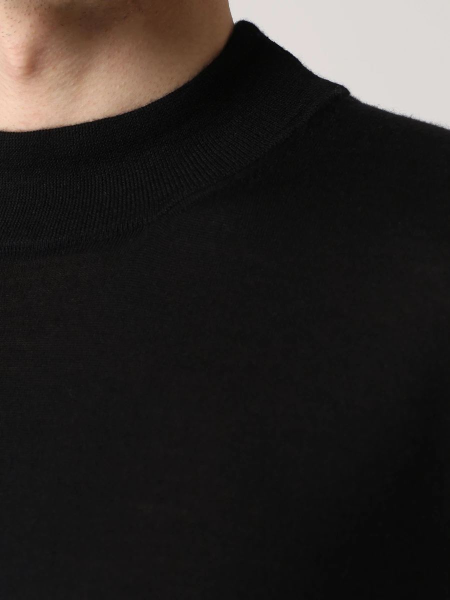 Джемпер из кашемира и шелка COLOMBO MA03417/-/3-80PM/10000 Черный  Фото 5