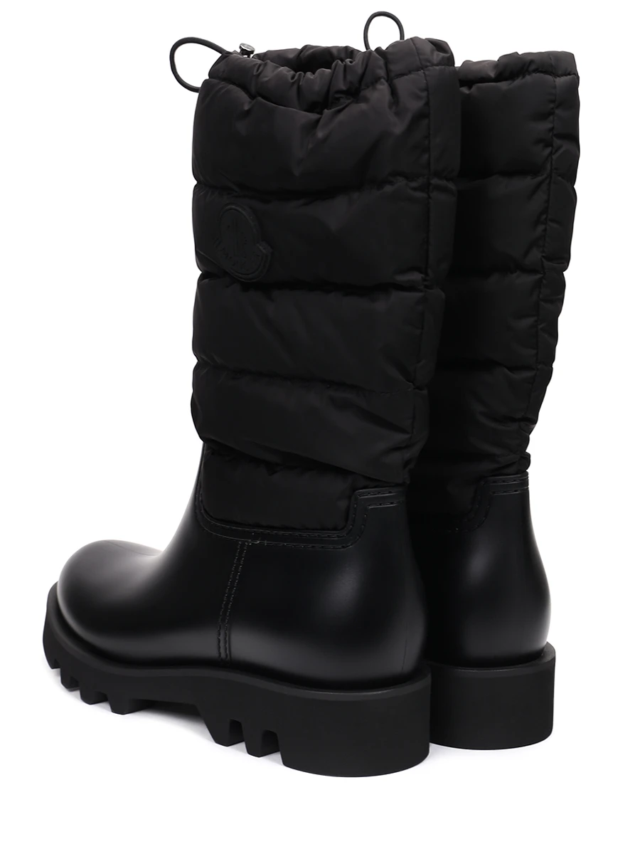 Сапоги комбинированные MONCLER 4G503 00 01 AM9 999 Черный  Фото 4