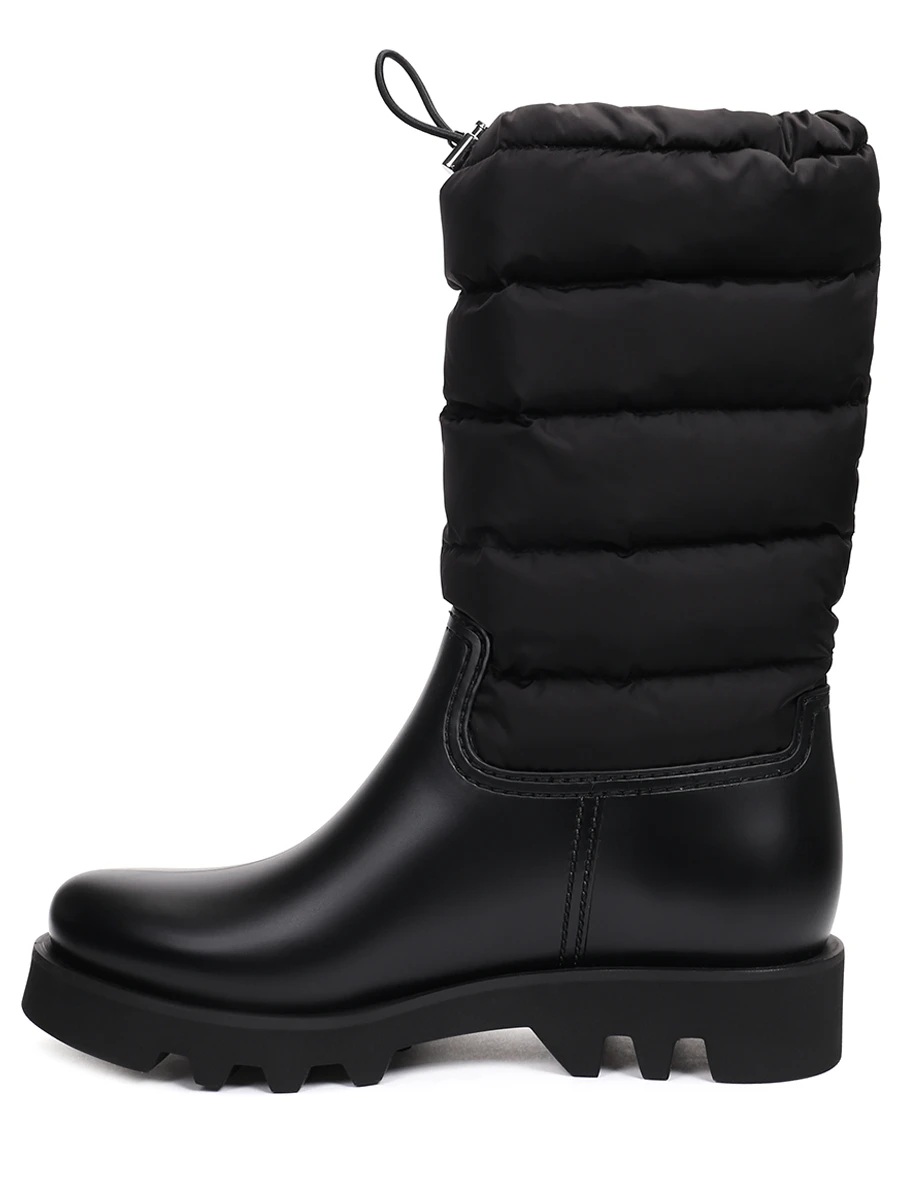 Сапоги комбинированные MONCLER 4G503 00 01 AM9 999 Черный  Фото 3