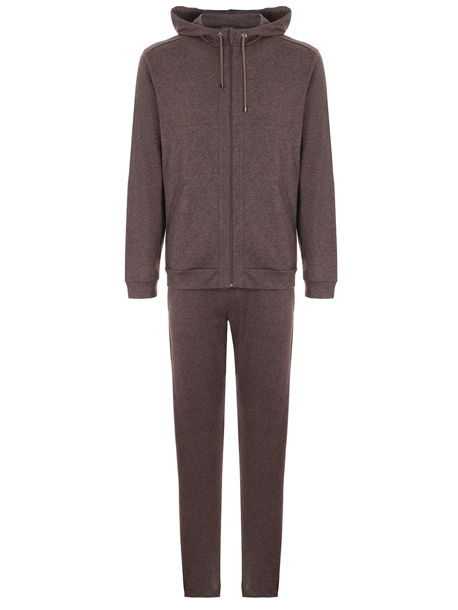 

Костюм из хлопка и кашемира, Коричневый, 450-21105/195/450-21102/195