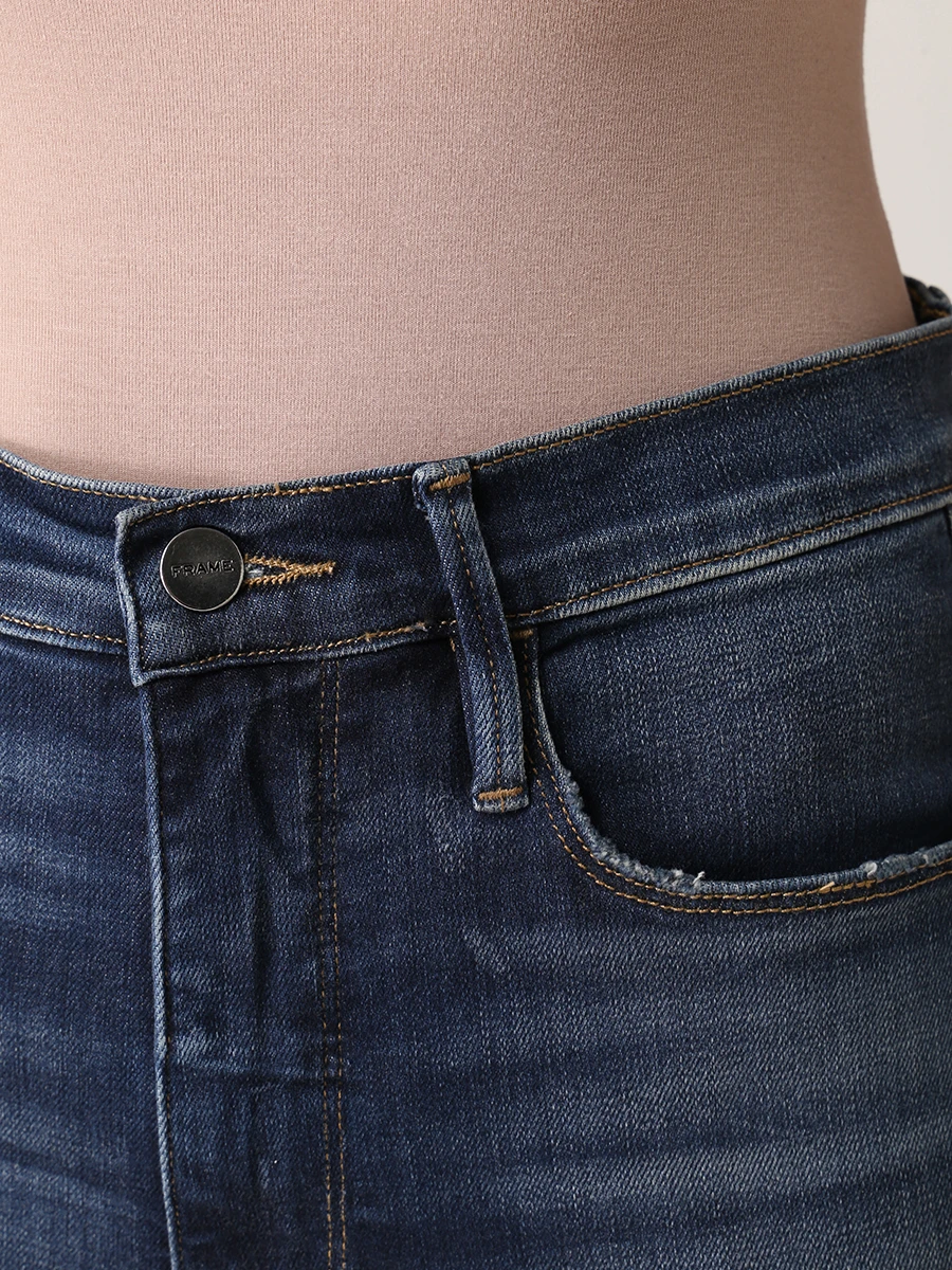 Джинсы хлопковые FRAME LSY779 Деним  Фото 5