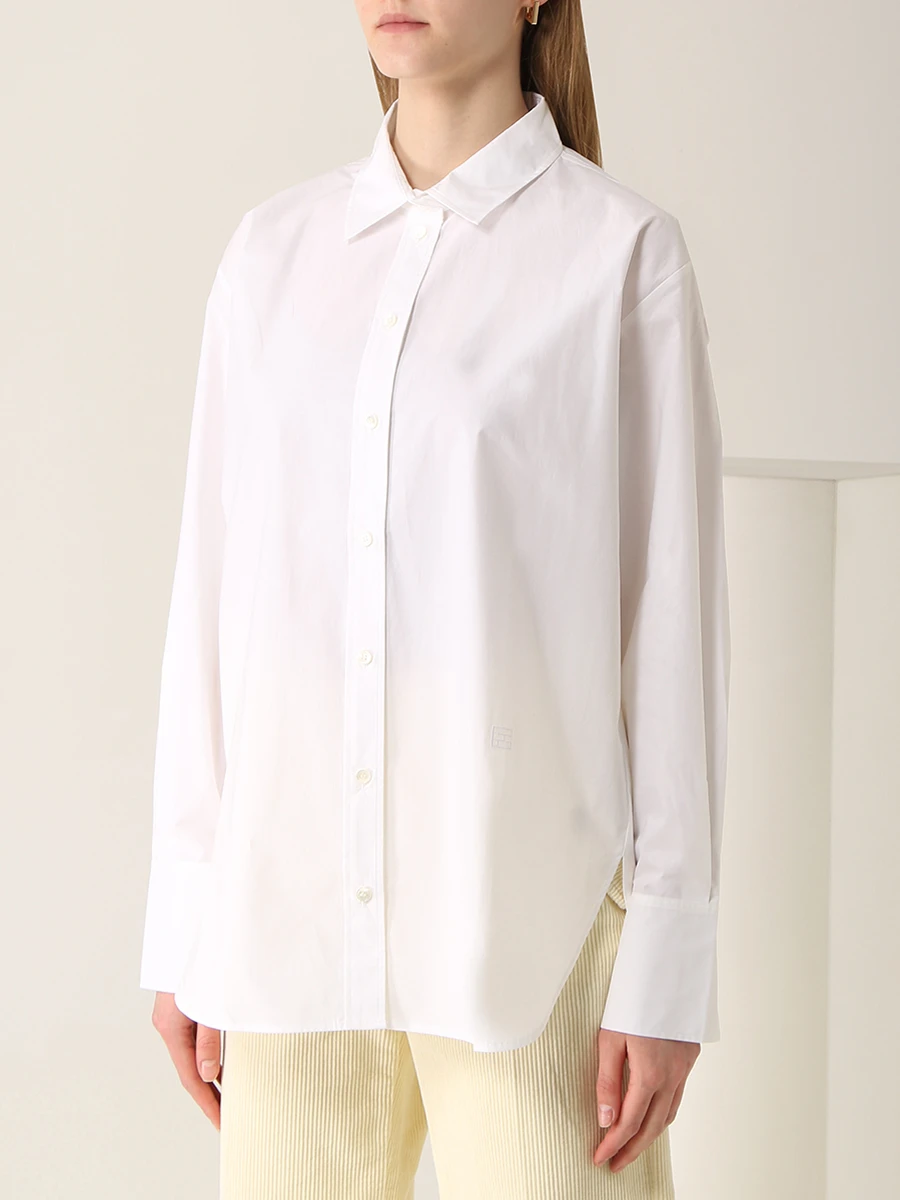 Рубашка хлопковая FRAME LWSH2378/BLANC, размер 38, цвет белый LWSH2378/BLANC - фото 4