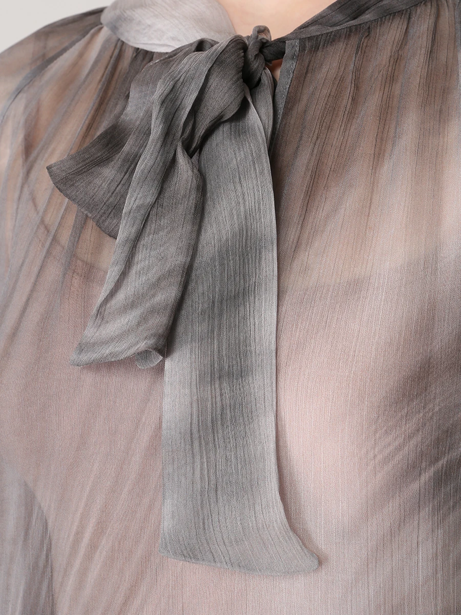 Блуза из вискозы ELENA MIRO 2040Y24327/01, размер 48, цвет принт 2040Y24327/01 - фото 5