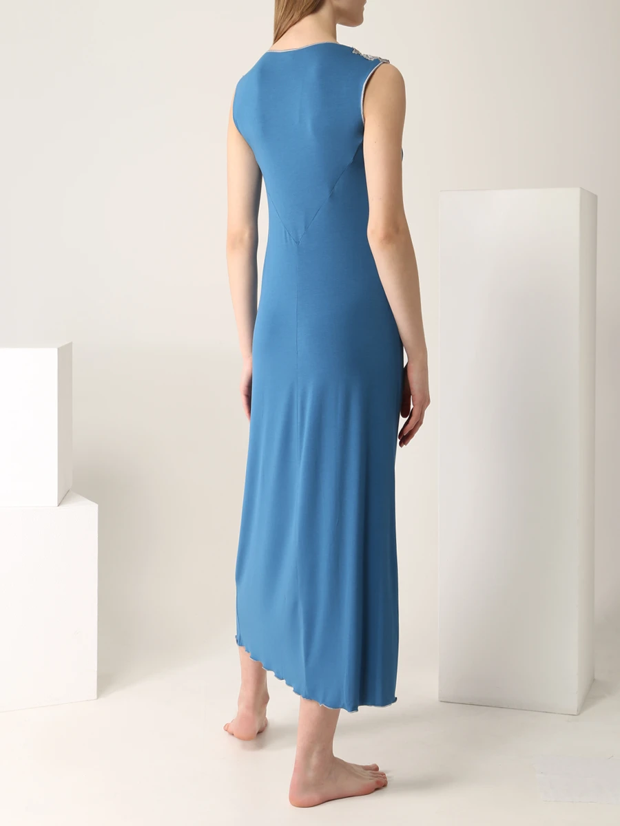 Сорочка из модала GIANANTONIO A.PALADINI W1EAC01/L/772, размер 40, цвет голубой W1EAC01/L/772 - фото 3