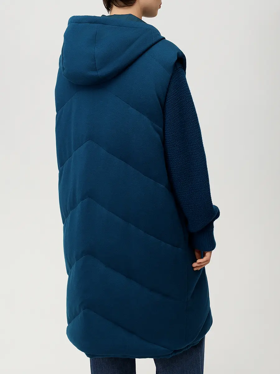 Жилет двусторонний LORO PIANA FAL8878 701Z Синий  Фото 3