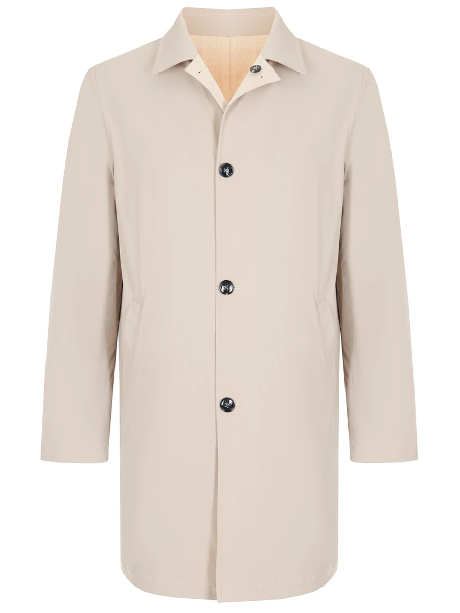 Пальто двустороннее KITON UW1084AV0807A11 Бежевый  Фото 6