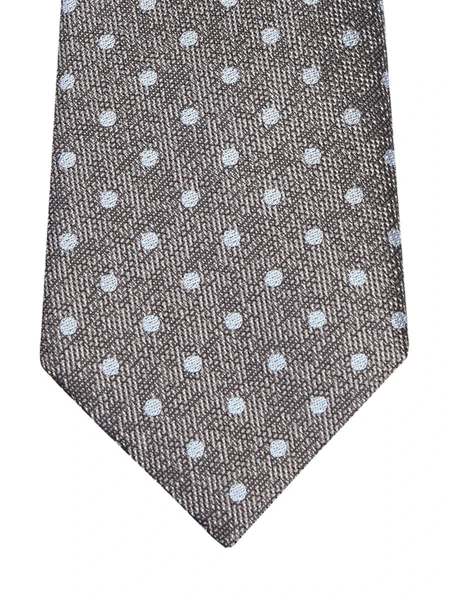 Галстук шелковый в горох CANALI HJ03420/18/3 Горох  Фото 3