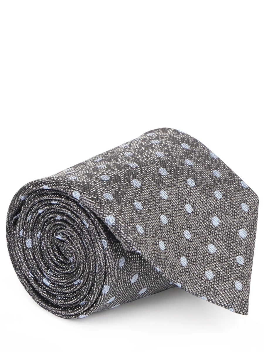 Галстук шелковый в горох CANALI HJ03420/18/3 Горох 