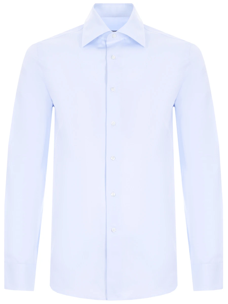 Рубашка Slim Fit хлопковая CANALI GA60135/41/X05, размер 52, цвет голубой GA60135/41/X05 - фото 1